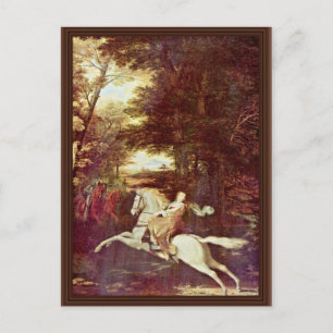 Carte Postale Le Vol De Florimell, Florimell S'Échappe Par Washi