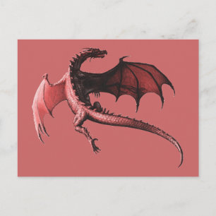 Carte Postale Le vol du dragon -