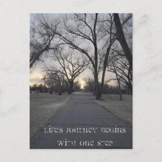 Carte Postale Le voyage de la vie