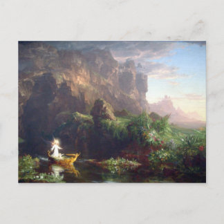 Carte Postale Le voyage de la vie - Enfance par Thomas Cole