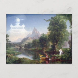 Carte Postale Le voyage de la vie - Jeunesse par Thomas Cole