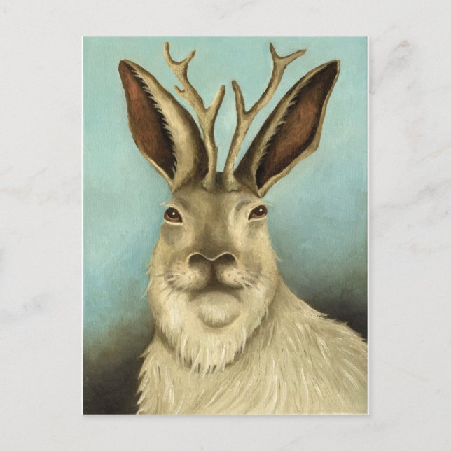 Carte Postale Le vrai Jackalope (Devant)