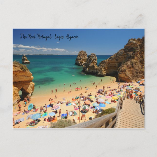 Carte Postale Le vrai Portugal - Lagos, Algarve (Devant)