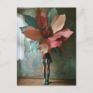 Carte Postale Le Whimsy florissant : une transformation florale 
