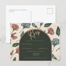 LeahG Forest Green Terracotta Mariage de automne R