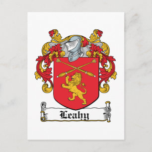 Carte Postale Leahy Family Crest