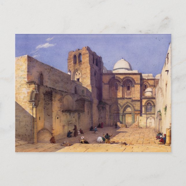 Carte Postale Leander Russ L'église du Saint Sépulcre (Devant)