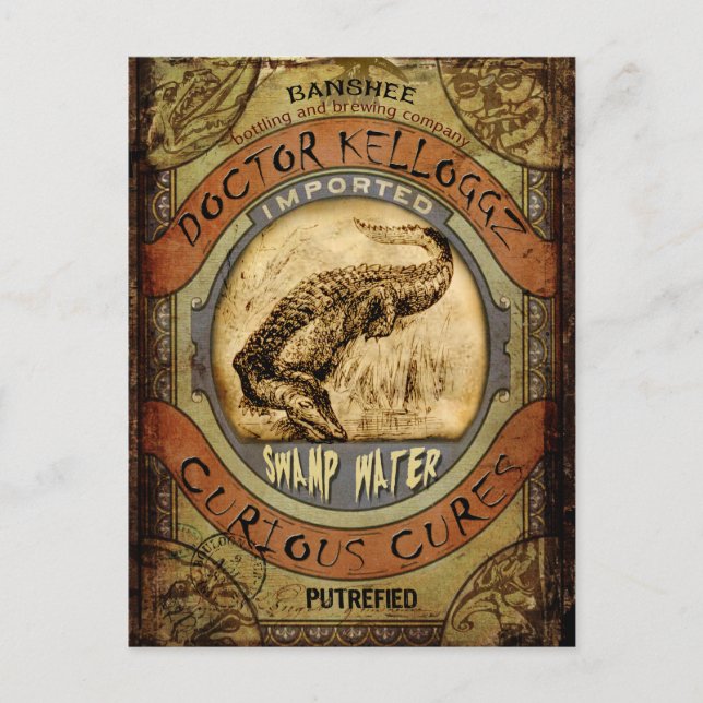 Carte Postale L'eau de marais (Devant)