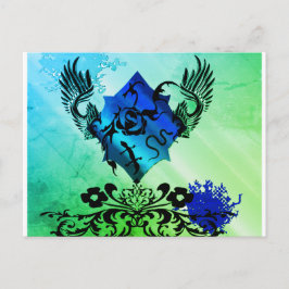 Carte Postale LeBeau en vert