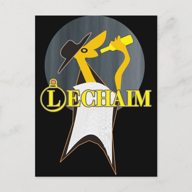 Carte Postale Lechaim (Devant)