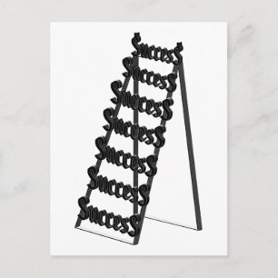 Carte Postale L'échelle du succès