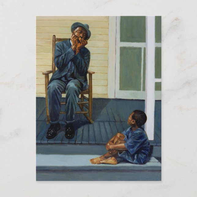 Carte Postale Leçon de musique #1 2000 (Devant)