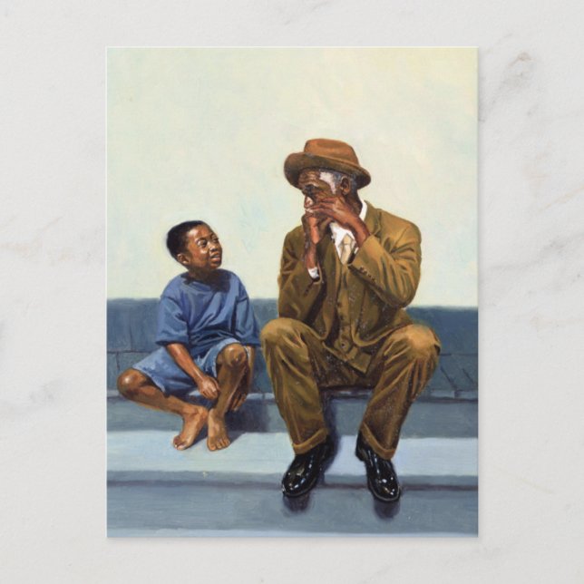 Carte Postale Leçon de musique #2 2000 (Devant)