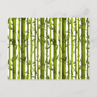 Carte Postale Leçons de bambou