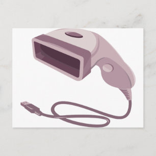Carte Postale lecteur de scanner de code-barres câble usb