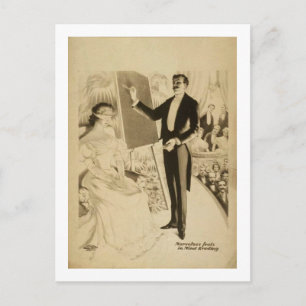 Carte Postale Lecture mentale