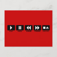 lecture pause rembobiner stop/éjecter