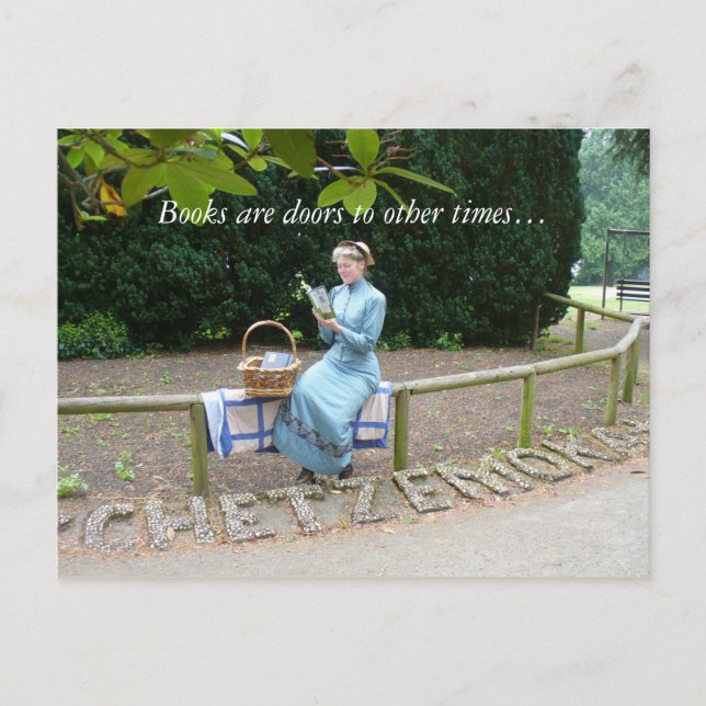 Carte Postale Lecture victorienne (Devant)
