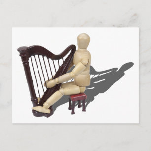 Carte Postale LectureHarp121210