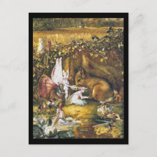 Carte Postale L'écureuil blessé