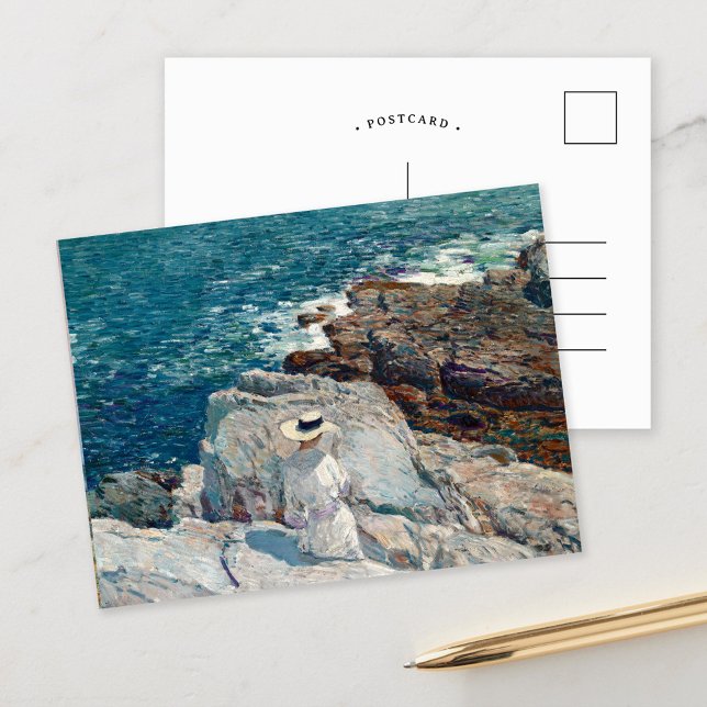 Carte Postale Ledges Sud, Appledore | Childe Hassam (Créateur téléchargé)