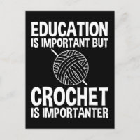 L'Éducation Est Importante, Mais Le Crochet Est Im