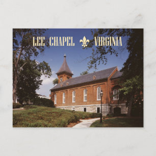 Carte Postale Lee Chapel, Robert E. Le dernier lieu de repos de 