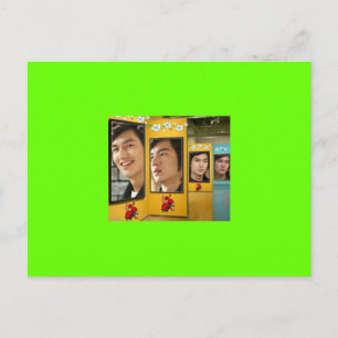 Carte Postale lee min ho fans pour toujours