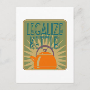 Carte Postale Légaliser Kettle vertical
