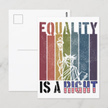 L'égalité est un droit patriotique LGBTQ et droit 