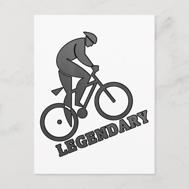 Carte Postale Légendaire cyclisme (Devant)