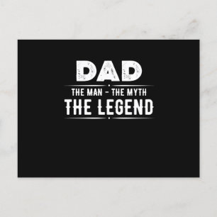 Carte Postale légende du mythe papa Man