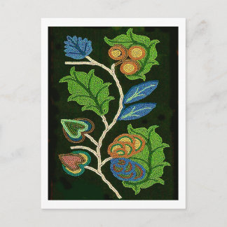 Carte Postale Leggings de l'homme Art amérindien