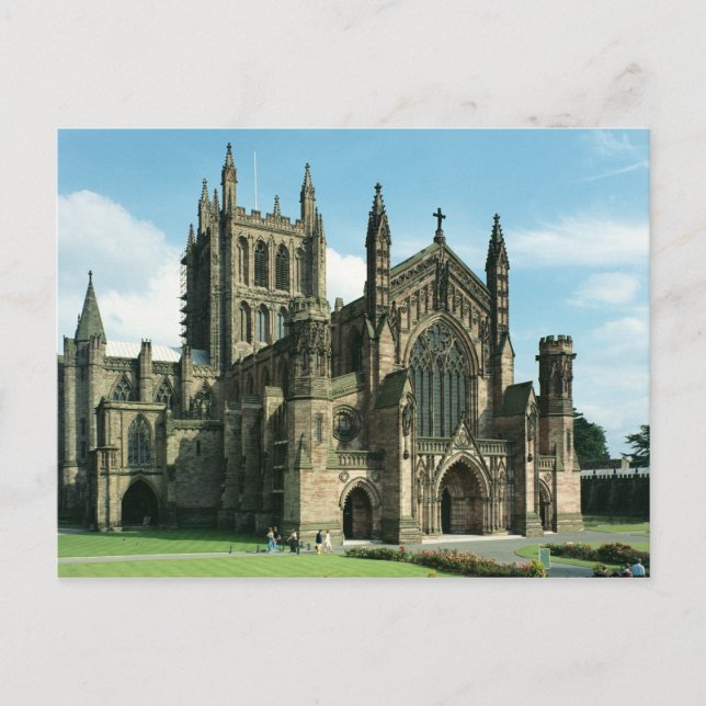 Carte Postale L'église cathédrale de la bienheureuse Vierge Mari (Devant)