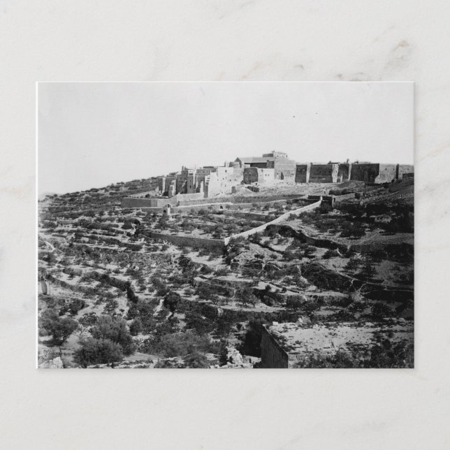 Carte Postale L'église de la Nativité à Bethléem (Devant)