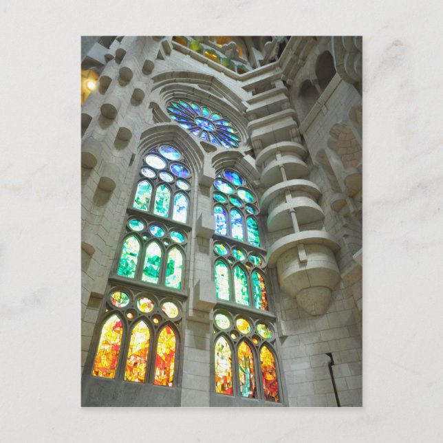 Carte Postale L'église de la Sagrada Familia (Devant)