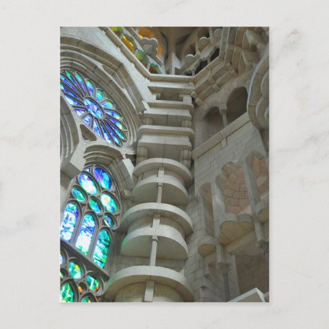 Carte Postale L'église de la Sagrada Familia (Devant)