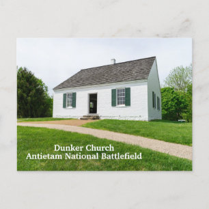 Carte Postale L'église Dunker à Antietam