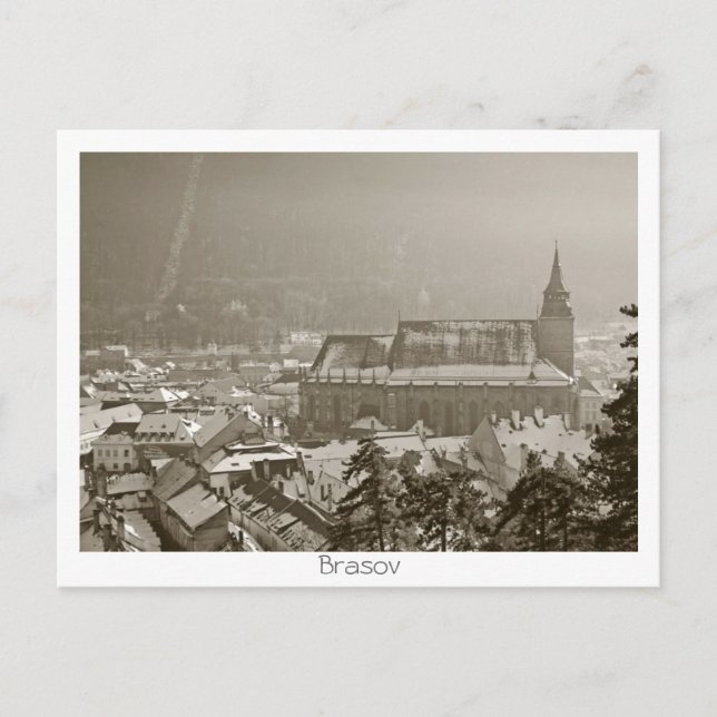 Carte Postale L'église noire (Devant)