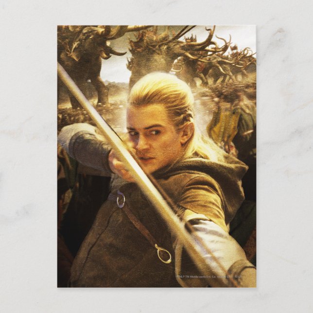 Carte Postale LEGOLAS GREENLEAF™ Dessine Son Bow (Devant)