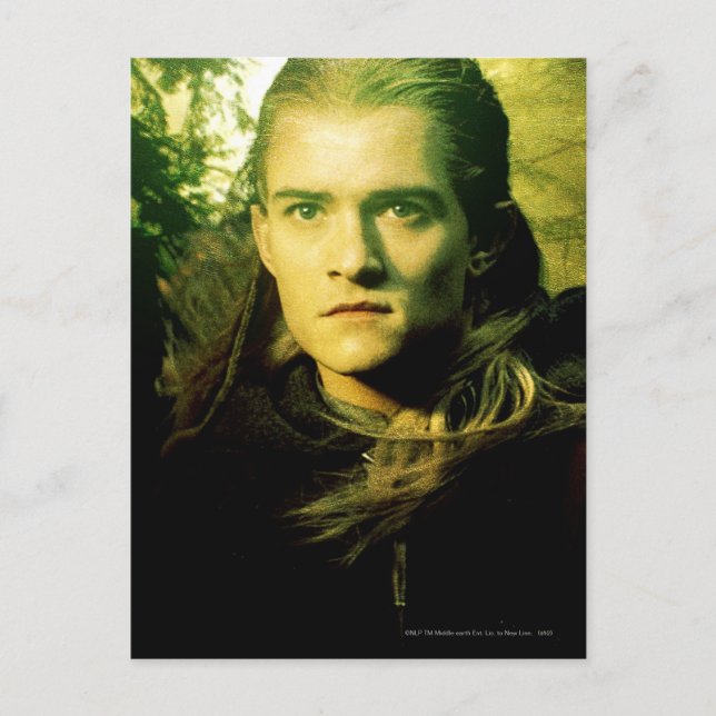 Carte Postale LEGOLAS GREENLEAF™ Portrait avant (Devant)