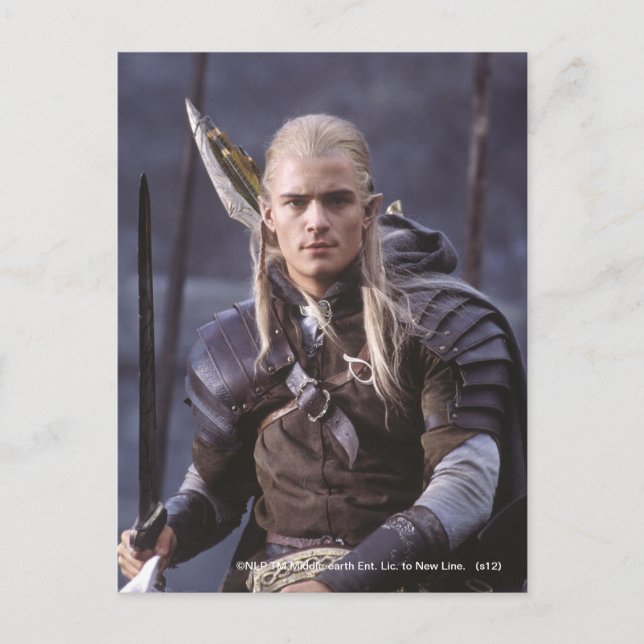 Carte Postale LEGOLAS GREENLEAF™ sur cheval (Devant)