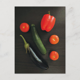 Carte postale Légumes