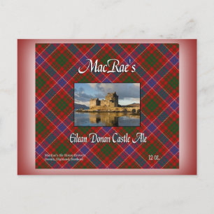 Carte Postale L'Eilean Donan Castle Ale de MacRae