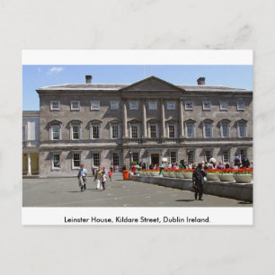 Carte Postale Leinster House, Kildare St. Dublin City, Irlande