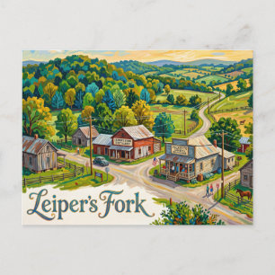 Carte Postale Leiper's Fork États-Unis