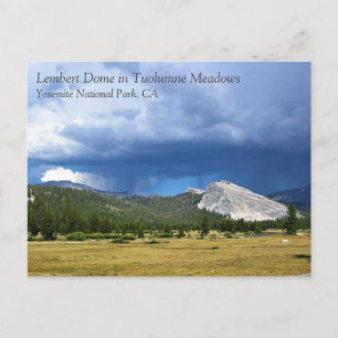 Carte Postale Lembert Dome à Tuolumne Meadows, Yosemite, CA Pos