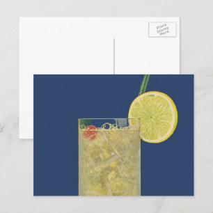 Carte Postale Lémonade vintage ou soda de fruits, Boissons Boiss