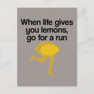 Carte Postale Lemons Go