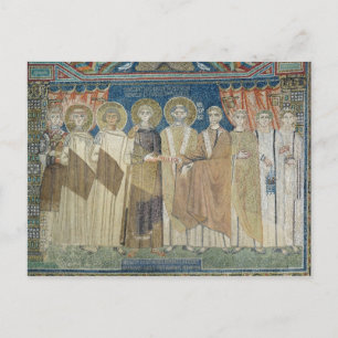 Carte Postale L'empereur Constantine IV accorde l'immunité fisca